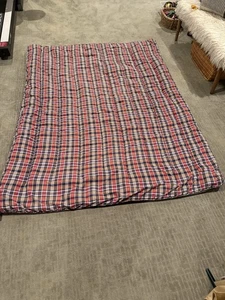 Ralph Lauren Kennebunkport Plaid Twin Comforter (68”X88”) - Picture 1 of 8