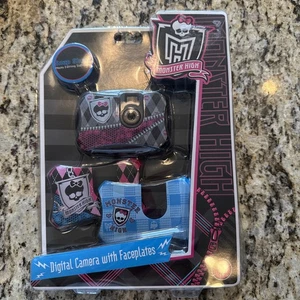 NEU ●✿ MONSTER HIGH ●✿ KAMERA ●✿ Digitalkamera mit Faceplates Neu Versiegelt - Bild 1 von 3