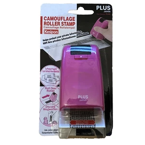 PLUS Camouflage Roller Stamp Guard-Your-ID - PINK - Picture 1 of 8