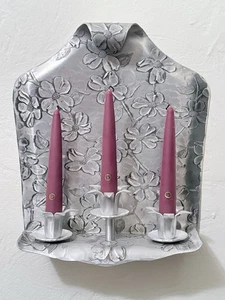 Vintage Wendell August Forge Hartriegel 3 Kerzenleuchter. �� - Bild 1 von 9