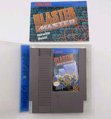 Blaster Master + Manual - Nintendo NES - Tested Vintage Video Game Cartridge  - Image 1 of 4