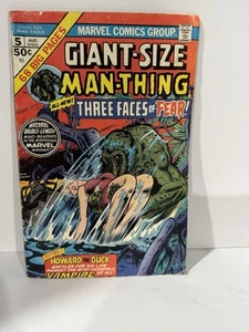 Giant-Size Man-Thing #5 (Marvel Comics August 1975) - Picture 1 of 4