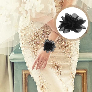  20 Teile Chiffon Blumendekoration Kunstkopf Kleidung Accessoire - Bild 1 von 12