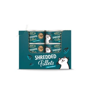 Lily's Kitchen Shredded Fillets with Tuna and Salmon - Grain Free Adult Wet Cat - Picture 1 of 5