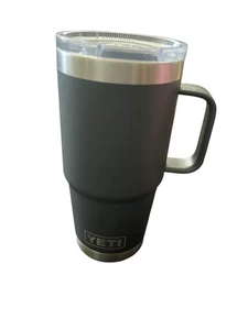 Gobelet randonneur en acier inoxydable avec couvercle coulissant Yeti gris HF Sinclair logo 20 oz - Photo 1/7