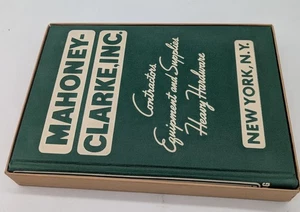 Vintage 1943 Mahoney-Clarke, Inc. Hardcover Catalog B In Original Box - Picture 1 of 9