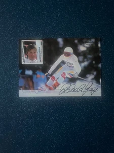 Autogrammkarte Michaela GERG signiert Ski Alpin,Abfahrt,Slalom,Wintersport - Picture 1 of 5