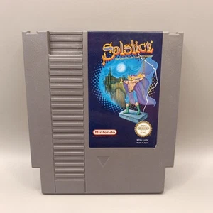 Solstice The Quest For The Staff of Demnos Entertainment System Game NES - Picture 1 of 2