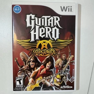 Guitar Hero Aerosmith Nintendo Wii Complete In Box - Picture 1 of 4