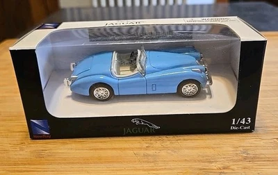 Jaguar XK-120 Roadster Car 1:43 New Ray New In Box City Cruiser Collection  - Image 1 of 4
