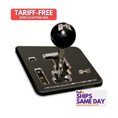 Hurst 5380402, Kit Chrome Steel Comp Stick Kit Fits 08-Up Dodge Challenger Black - Image 1 of 4