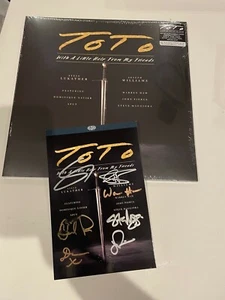 Toto With a Little Help From My Friends Signed 2 Clear Vinyl - Picture 1 of 5