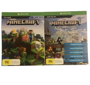 Minecraft + Explorers Pack DLC Xbox One - Picture 1 of 2