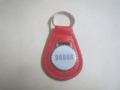 1960 - 1965 DODGE 330 440 880 MONACO DART CORONET POLARA EMBLEM KEYCHAIN RED - Image 1 of 2
