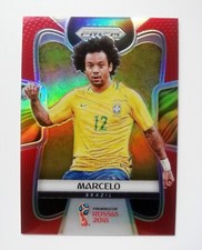 2018 Panini World Cup Prizm MARCELO Brazil Red Parallel Base Card /149