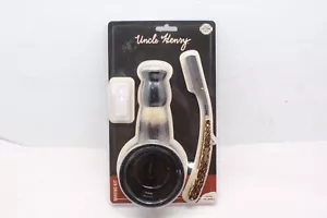 New Uncle Henry Folding Straight Razor Kit w/Cup, Brush, and 5 Extra Blades - Picture 1 of 4
