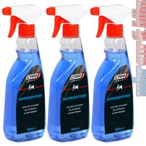 3x 500ml CAR1® Scheibenenteiser Pumpspray Sprühenteiser Enteiserspray