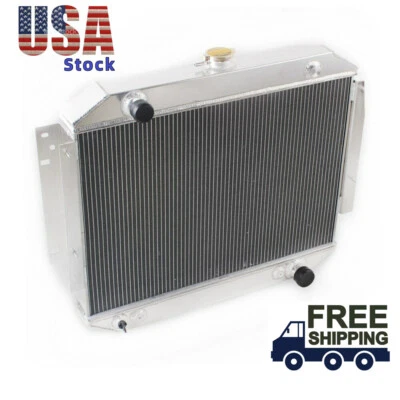 Radiador de 3 filas para Dodge B100 B200 B300 Van V8 1971-1979 1972 73 74 75 76 77 1978 Foto 1 de 4