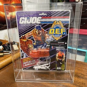 Gi joe 1991 CUTTER D.E.F. drug Elimination force sealed w/ archival case Hasbro - Picture 1 of 12