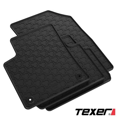 Gummimatten für Opel Crossland X Bj. 2017- Fußmatten Gummi TEXER