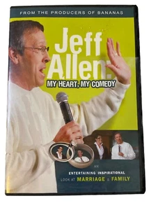 Jeff Allen My Heart, My Comedy Dvd 2014 Inspirational Marriage Family - Picture 1 of 9