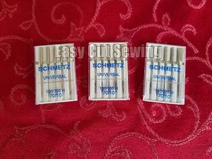 Schmetz Universal Nähnadeln Kenmore 15x1,6021,6552,6702,9569 Größe 70/10 10 - Bild 1 von 1