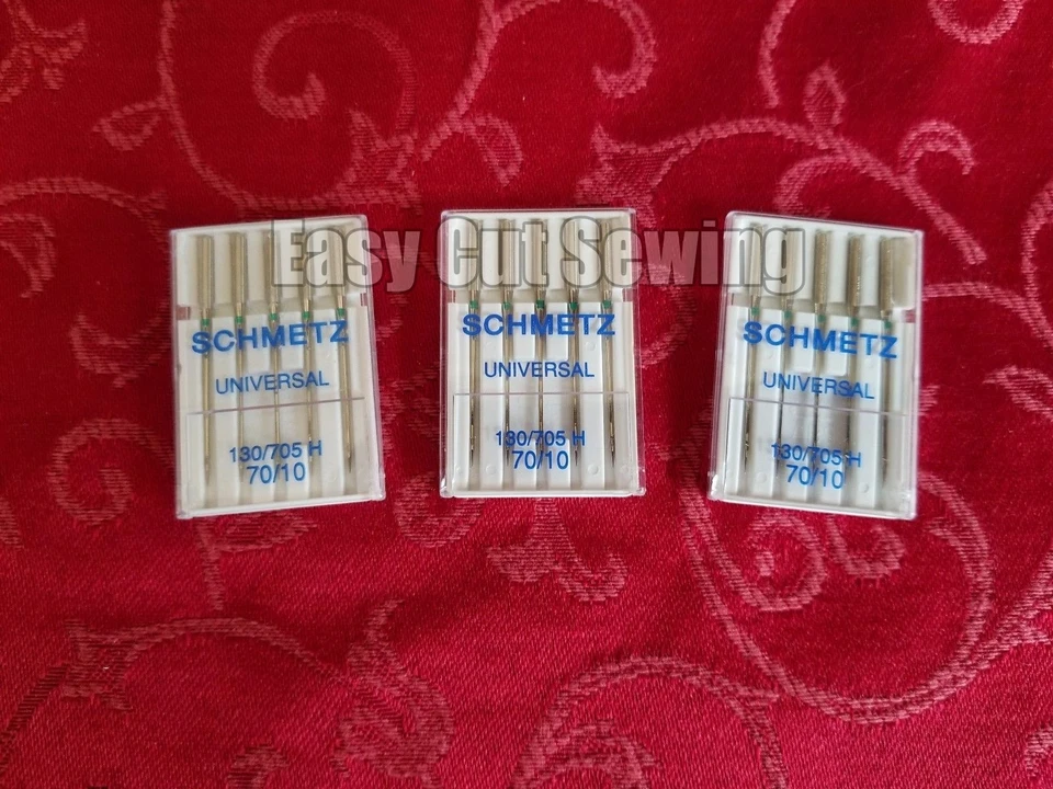 Agujas de coser universales Schmetz Kenmore 15x1,6021,6552,6702,9569 tamaño 70/10 10 Foto 1 de 1