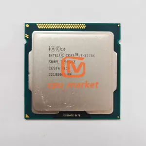 Intel Cores i7-3770K SR0PL 3.5GHz 4 Cores 8T 8MB 77W LGA1155 CPU Processor - Picture 1 of 2