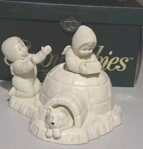 Department 56 Snowbabies That’s What Friends Are For Music Box Figure Works - Picture 1 of 10