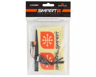 Spektrum RC Avian 15A 15 AMP Smart ESC w/IC-2 IC2 Connector SPMXAE1015A - Image 1 of 3