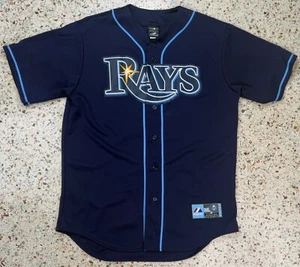 Majestic MLB Tampa Bay Rays #18 Ben Zorbrist Baseball Jersey Size Medium - Picture 1 of 9