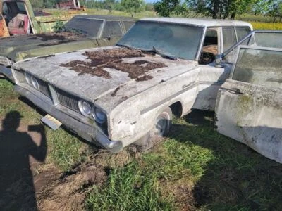 1966 CORONET WAGON Driver Front Window Regulator Manual Fits 66-70 DODGE   - Image 1 of 4