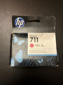 HP 711 29-ml Magenta DesignJet Ink Cartridge, CZ131A Expired 2022 - Picture 1 of 3