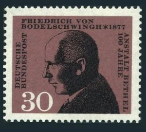 Germany 973 four stamps,MNH.Michel 537. Friedrich von Bodelschwingh,1967. - Picture 1 of 1