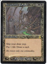 Yawgmoth's Bargain - Urza's Destiny Light Play Foil Magic mtg LP