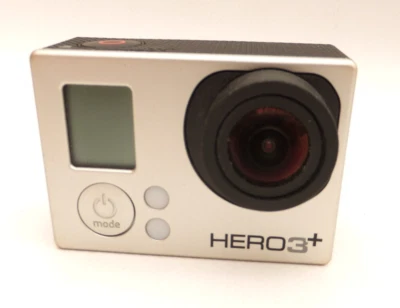 GoPro Camera Hero 3+ Plus Silver Lots of Accessories Mint Condition Hardly Used - Image 1 of 4