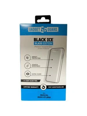 Gadget Guard Black Ice Glass Edition Screen Protection for Motorola Moto E5 Play - Image 1 of 3