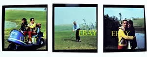 Lote de transparencia fotográfica original "Get Smart" Don Adams Ed Platt campo de golf TV - Imagen 1 de 1