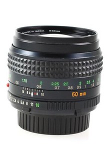 Lens Minolta Md Rokkor 50 MM 1.2 -