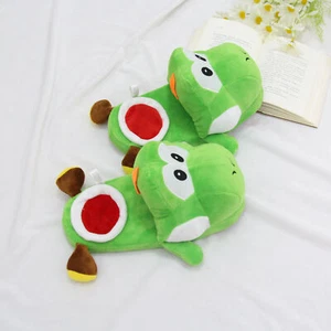 Super Mario Yoshi 3D Plush Slippers Men Woman Party Indoor Shoes 28CM - Picture 1 of 11