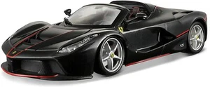 Bburago LaFerrari Aperta czarny (skala 1:24) model samochodu Ferrari  - Zdjęcie 1 z 3