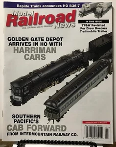 Model Railroad News Golden Gate Depot Harriman Cars May 2018 FREE SHIPPING JB - Picture 1 of 1
