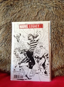 MARVEL LEGACY # 1 PARTY SKETCH VARIANT EDITIION DODSON MARVEL COMICS - Picture 1 of 1