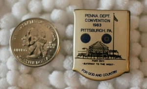 1983 American Legion Pennsylvania Convention Pittsburgh Pin Pinback #30800 - Picture 1 of 2