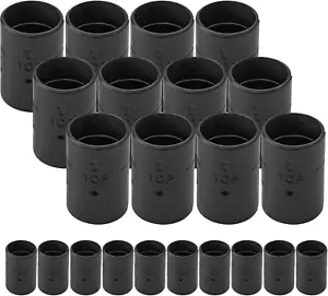 Luomorgo 72 Pcs 1 Inch Wire Shelf Clips, Plastic Shelf Lock Clips for 1" Post Sh - Picture 1 of 12