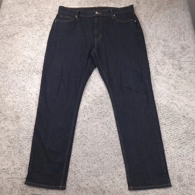 Michael Kors Jeans Mens 36 38x30 Straight Leg Regular Fit Stretch Dark Blue GUC - Image 1 of 4