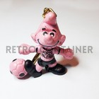 SMURFS Puffi Schlumpf Schleich KO - Italy Calcio Soccer Forza Palermo Calciatore