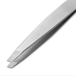 Slant Tip Tweezers - 3 1/2" - Picture 1 of 1