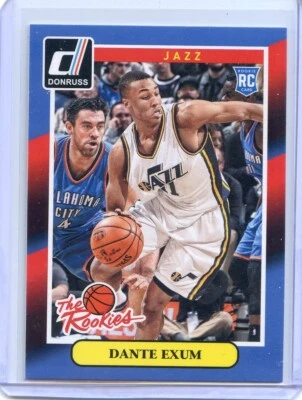 Panini Donruss The Rookies 2014-15 RC no. 4 Dante Exum - Utah Jazz Foto 1 de 3