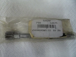 Eje de engranaje Schlüter S3171 10 dientes longitud total 88 mm - Imagen 1 de 1